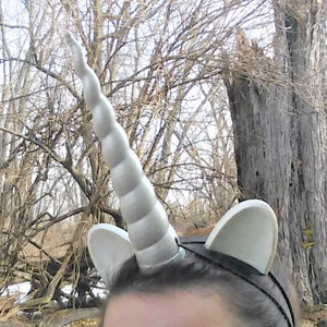 Unicorn Horn, Unicorn Horn Headband, Unicorn Horn and Ear Set, Many Sizes, cosplay, costume