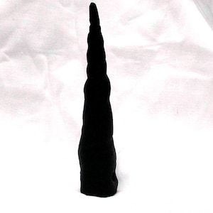 Unicorn Horn Headband Black Demon  MLP Horn Headband Demon Lightweight 5&quot;  Costume, Narwhal, Halloween, Cosplay