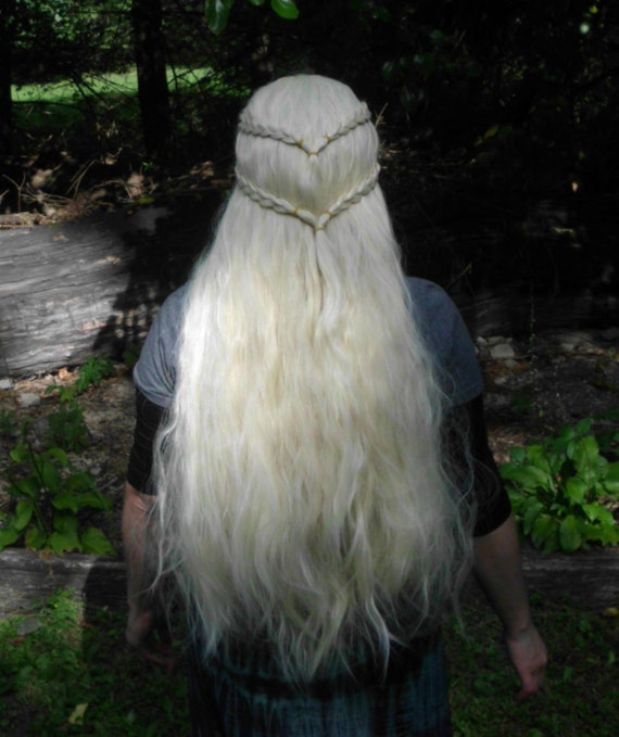 perruque tresse longue
