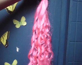 Pink Curly Tail Pinkie pie Tail Unicorn Horse My Little Pony Tail Curly Curls Cosplay Costume MLP my little pony cosplay