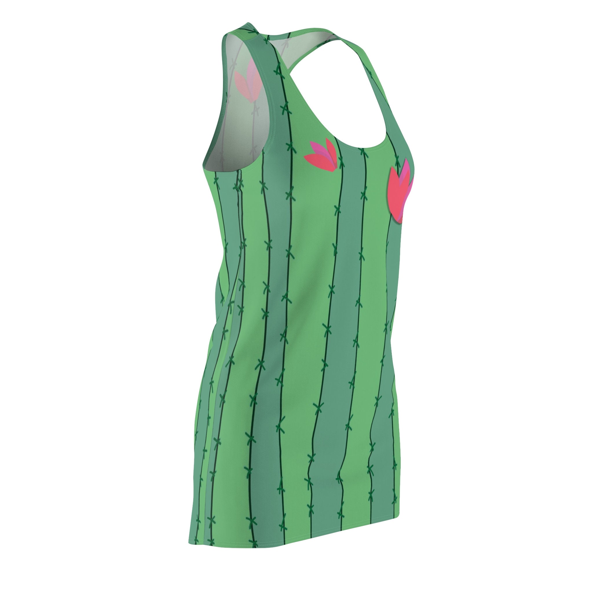 Kaktus-Kleid, lustiges Halloween-Kostüm, Kaktus-Blume, Tshirt
