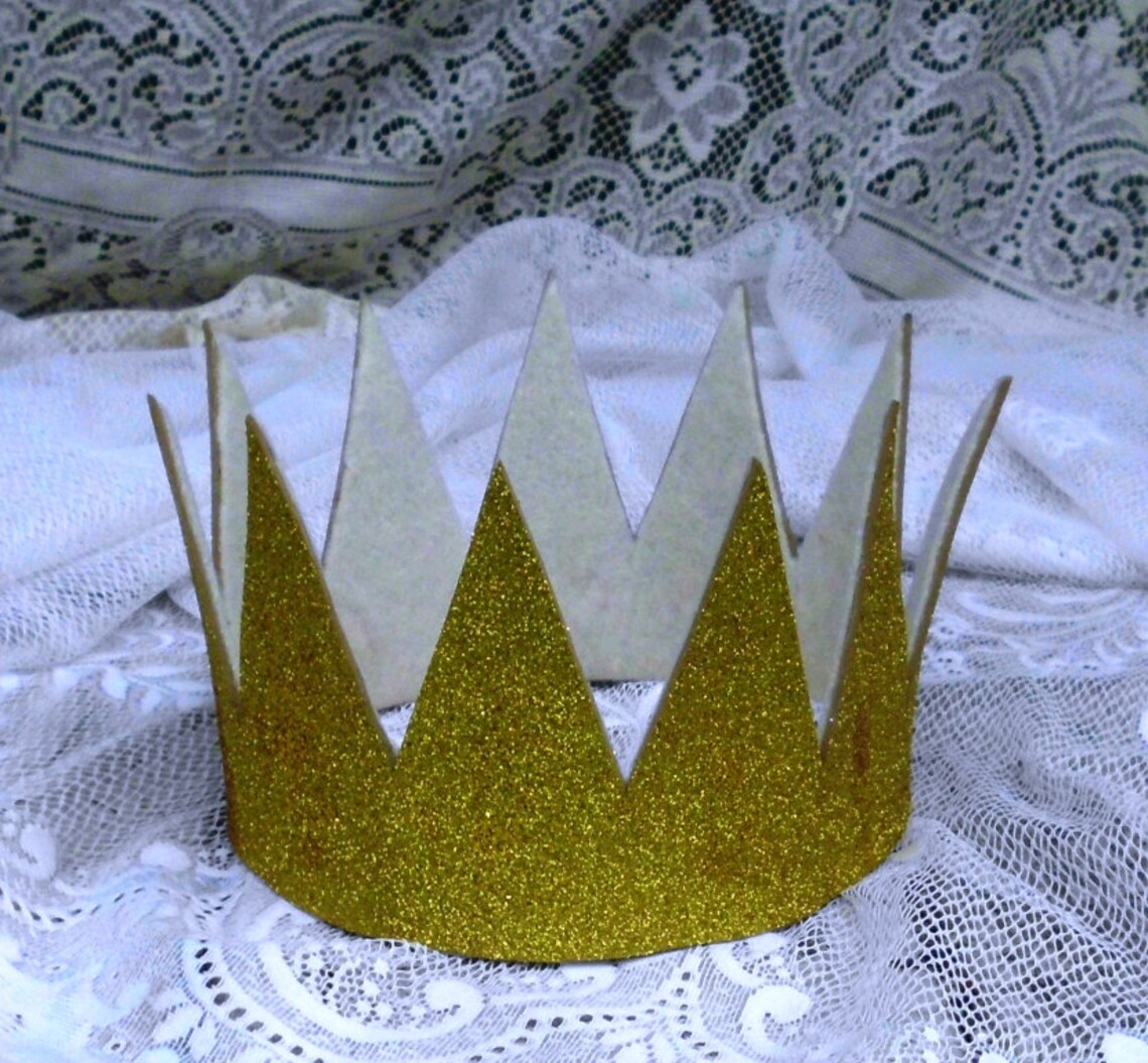 Large Gold Crown Sparkle Where the Wild Things Are Max - Etsy