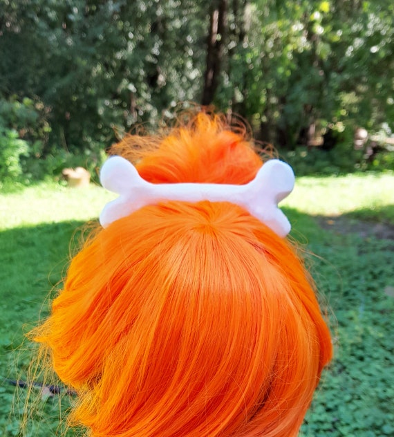 Large Bone hair claw Big Bone Hair Clip, Cavewoman Costume Accessory - Etsy main image 4