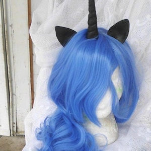 Nightmare Moon Wig: Princess Luna MLP Cosplay Costume