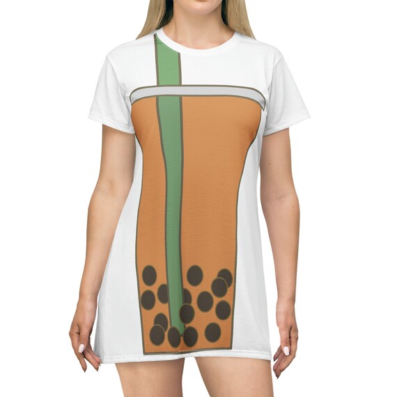 Milk Tea Shirt Dress Milk Tea Shirt Dress