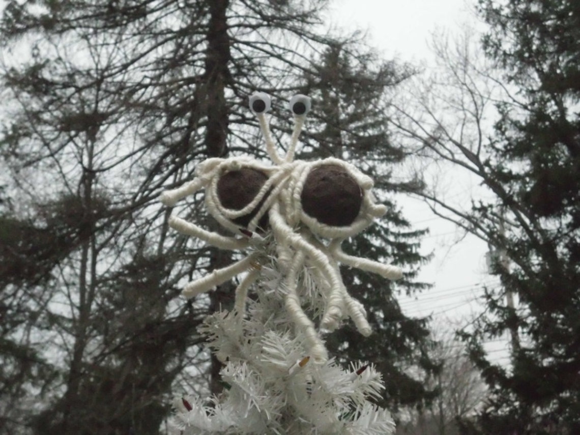 Flying Spaghetti Monster Tree Topper, Decoration, Pastafarian, FSM ...