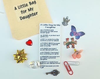 Keepsake Bag for Daughter: Thinking of You Gift, Heartfelt Keepsake