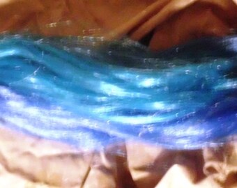 Blue Two-Tone Unicorn Tail: DJ Pon 3 Costume Cosplay