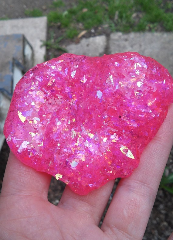 glitter light pink clear rhinestones - Sparklewithgems
