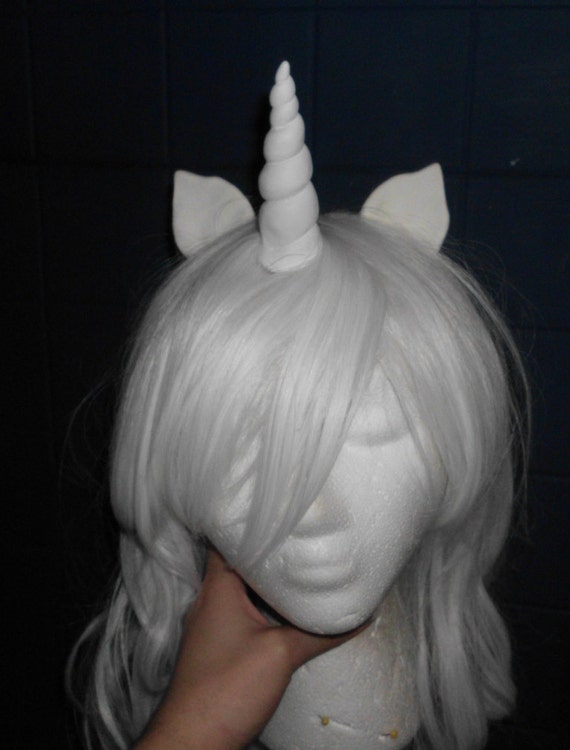 White 2025 unicorn wig