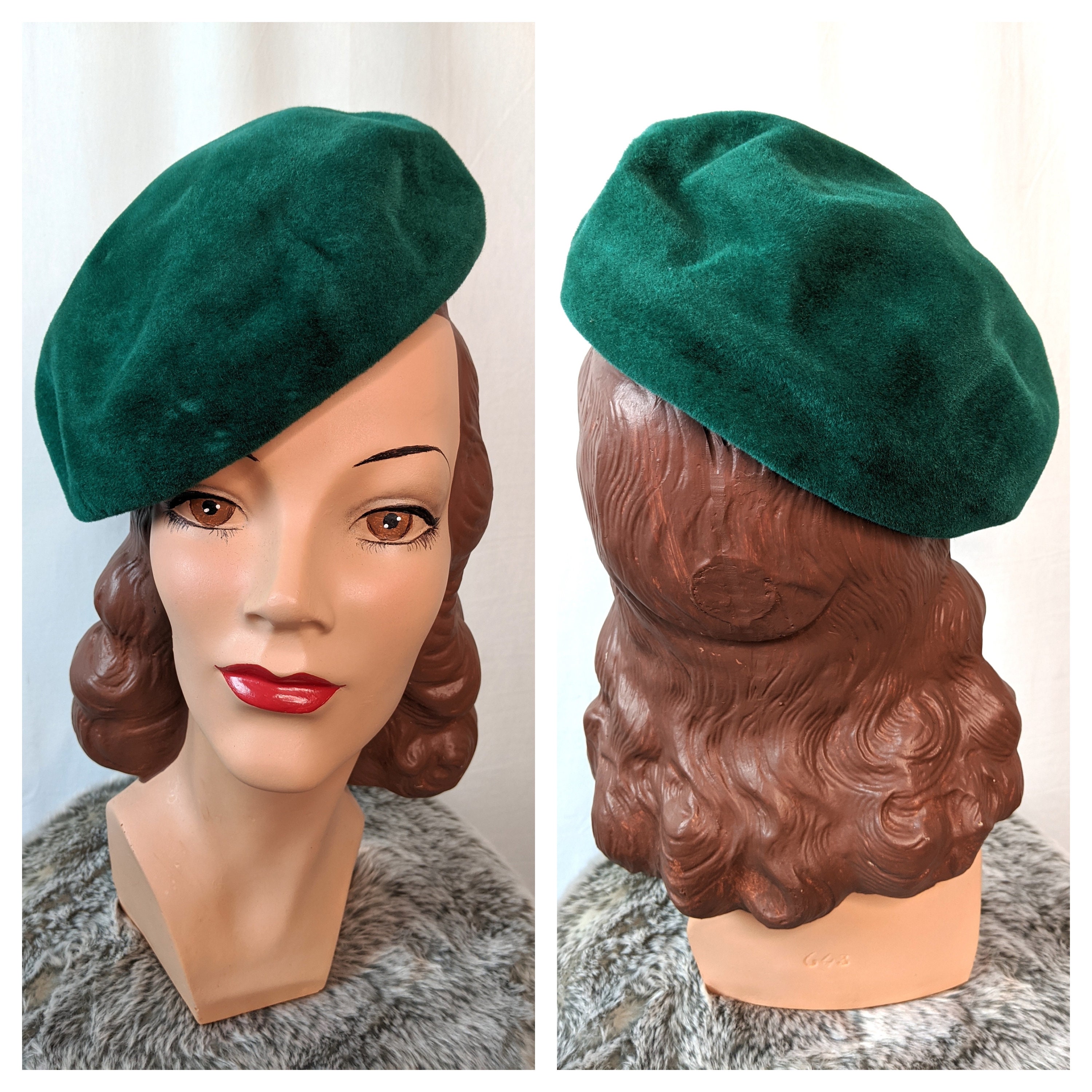 Vintage 60s Beret Hat ,1960s Green Hat Kelly Hat ,1960s Fur Felt Hat ,60s Beret Hat Vintage Winter Hat ,fall Retro, 60s Mod Hat - Etsy Vintage 60s Beret Hat ,1960s Green Hat Kelly Hat ,1960s Fur Felt Hat ,60s Beret Hat Vintage Winter Hat ,fall Retro, 60s Mod Hat - Etsy