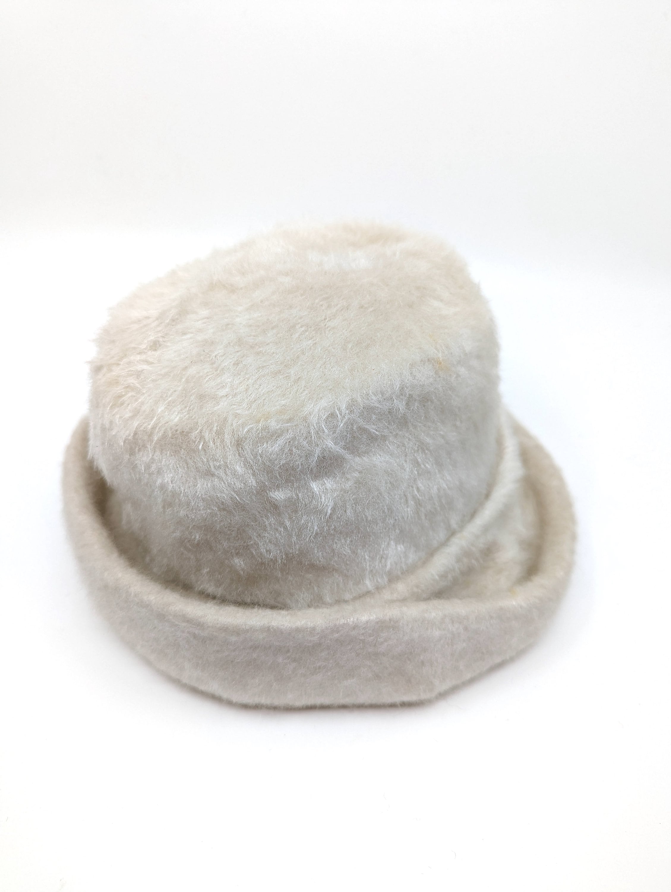 Vintage Lord & Taylor cloche cream white fur hat Lord Taylor Hat In Women main image 3