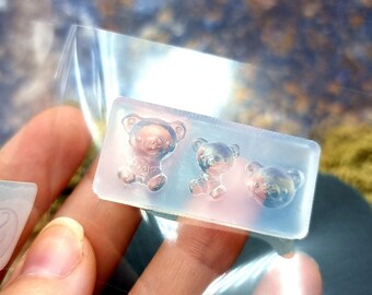 Little Bears - Clear Silicone Mold