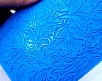 Carved Flowers Silicone Texture