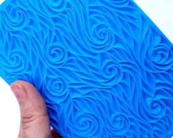 The Swirls Silicone Texture