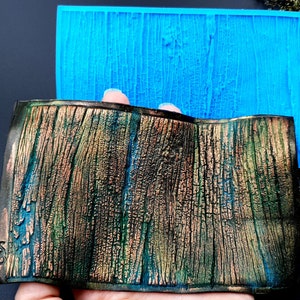 Silicone Texture Old Wood - 135x80mm