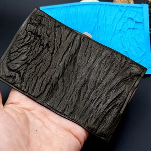 SweetyBijou Silikon Textur Alte Holzbohle - 123 x 80 mm