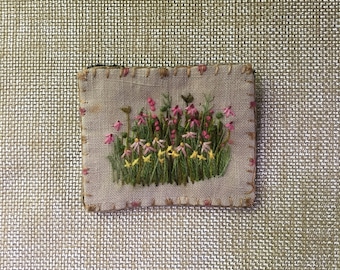 Little Meadow Pin - original - OOAK
