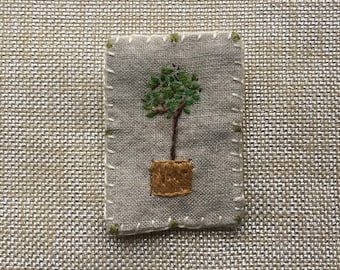 Little Myrtle Pin  - original - OOAK - brooch