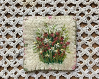 Little Meadow Pin - original - OOAK