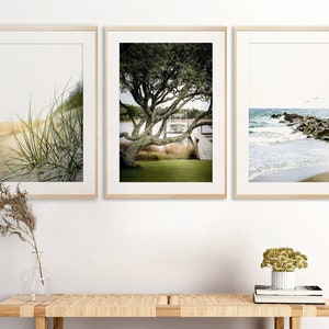 Beaufort NC Art, Outer Banks Art, Coastal Wall Decor, Set of 3 Photography Print Set - Unframed, North Carolina Print, Boat Decor