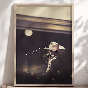 Country Music Art, Nashville Photography - Unframed, Musician Print, Honky Tonk Art, Music Wall Decor, Country Music Singer | Many Sizes