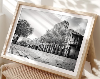 Austin Texas Art, 6th Street Print, Texas Wall Art,  Americana Music Decor (unframed photography)