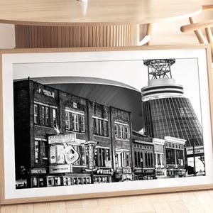 Nashville Art, Nashville Photography - Unframed | Neon Signs, Downtown Nashville, Broadway, Country Music Decor, Urban Wall Art | Many Sizes