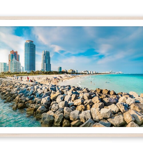 Miami Wall Art South Beach Print Art Deco Photography Miami Etsy