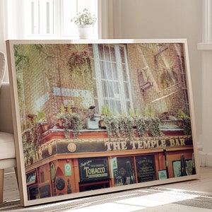 Ireland Print, Temple Bar Art, Dublin Wall Art, Irish Decor | Color Photography - Unframed | Ireland Poster, Irish Pub  | Many Sizes