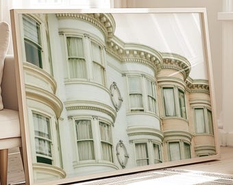 San Francisco Art, Architectural Travel Print California Decor Beige Wall Art (unframed photography)