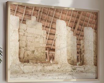 Mexico Wall Art, Mayan Ruins, Cozumel Wall Art, Rustic Mexican Print, Tropical Travel Wall Art (unframed photography)