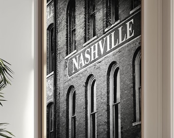 Nashville Art | Nashville Photography - Unframed | Nashville Building, Downtown Nashville, Country Music Art, |Pick your Size