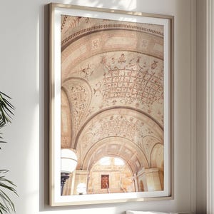 Boston Print Boston Public Library Art Boston Office Wall Art Reader Gift Harvard University Boston University Academia Decor Architectural