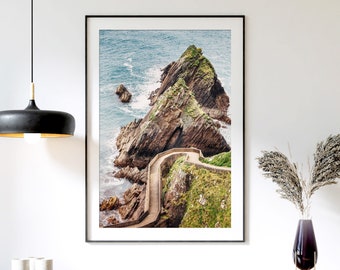 Ireland Wall Art, Ireland Print, Dunquin Pier | Ireland Color Photography - Unframed | Coastal Wall Art, Nautical Decor | Many Sizes