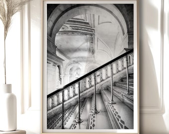 New York Public Library, New York City Art, Black and White Bookish Print, New York Decor (unframed photography)