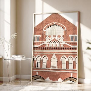 Nashville Photography - Unframed, Nashville Wall Art, Ryman, Grand Ole Opry, Downtown Nashville, Architectural, Country Music Print