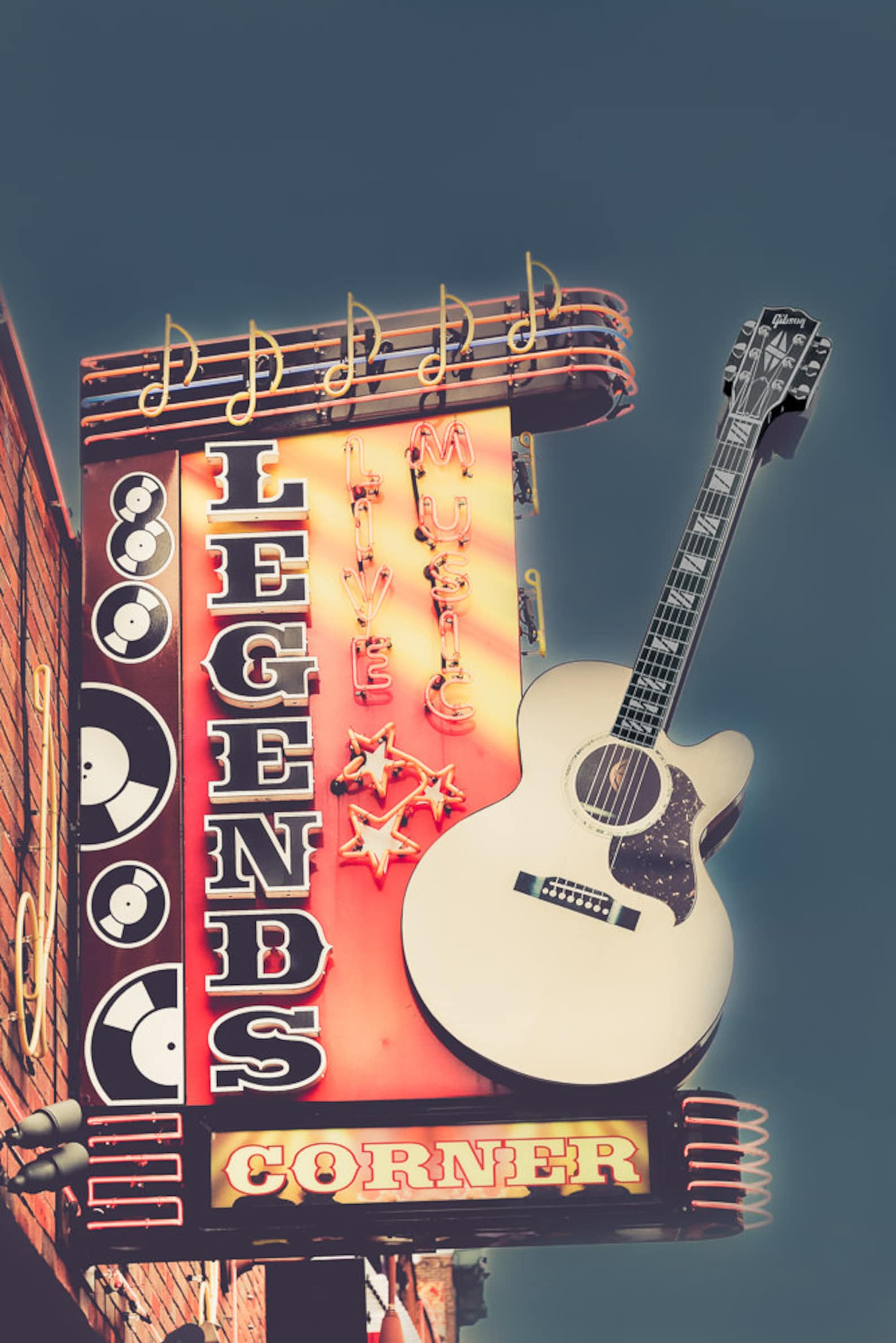 Nashville Set of 3 Nashville Prints Nashville Sign Etsy