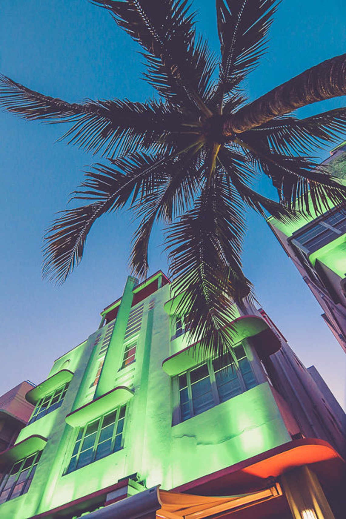 Miami Wall Art South Beach Print Art Deco Photography Miami Etsy