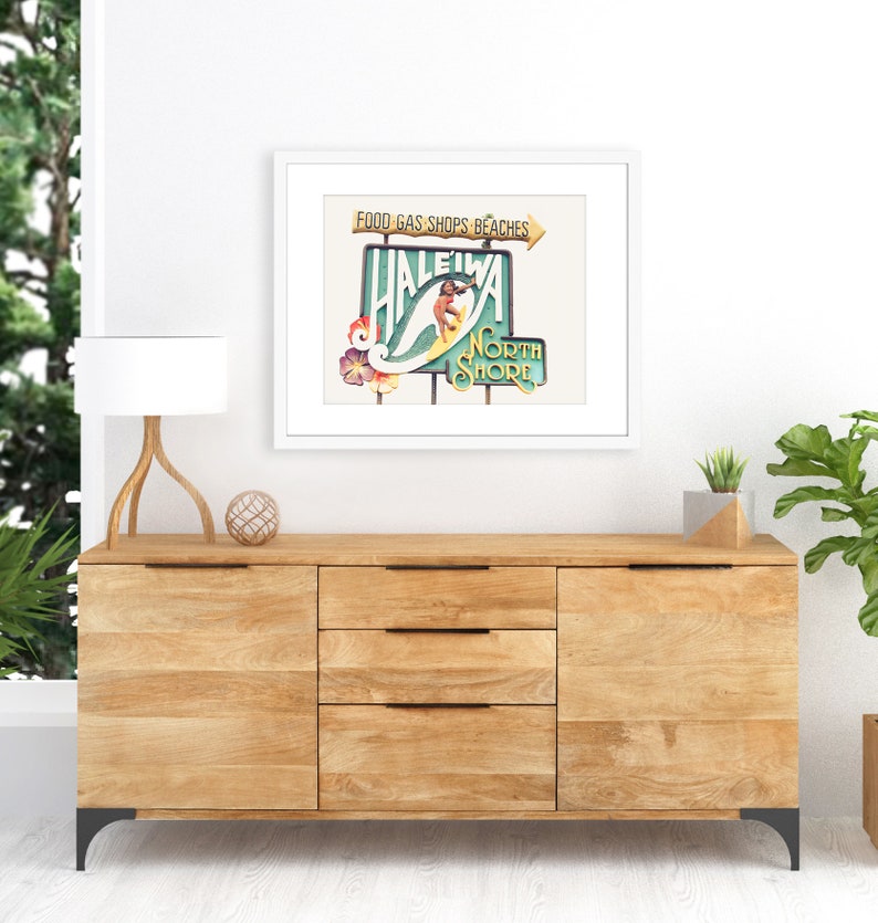 Hawaii Wall Art / Photography Print Unframed / Haleiwa North Etsy