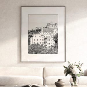 Chateau Marmont photography print.