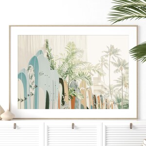 Hawaii Art, Surf Decor, Surfboard Art, Beach Print, Coastal Photography - Unframed, Boho Wall Art, Neutral Hawaiian Print | Many Sizes