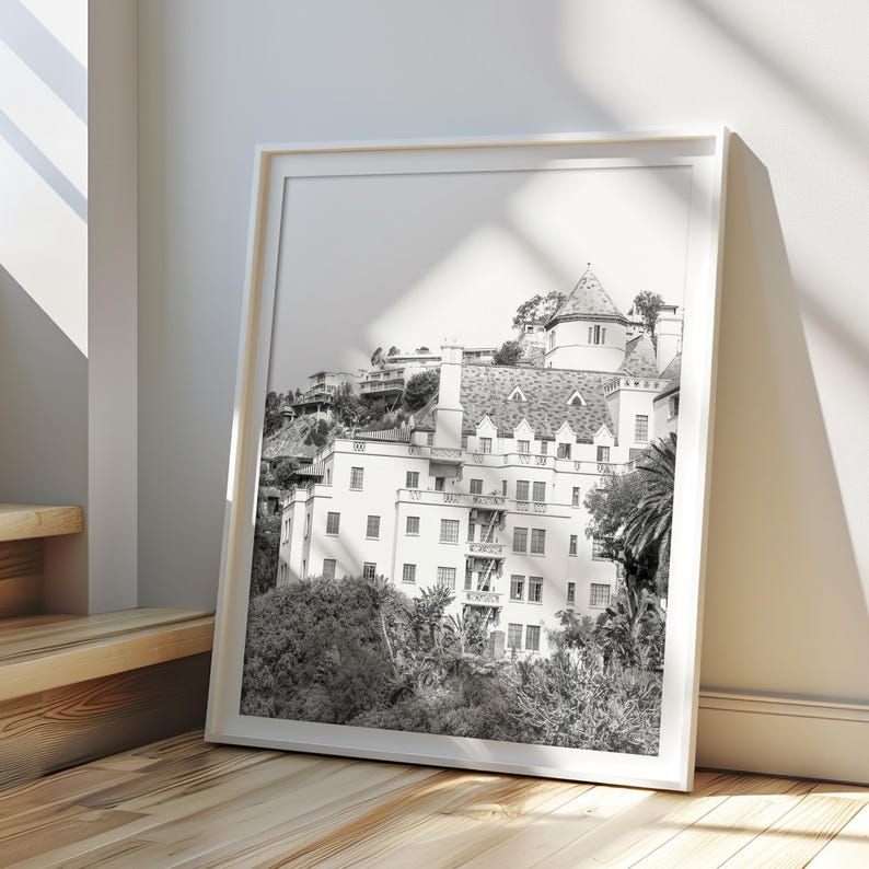 Chateau Marmont photography print.