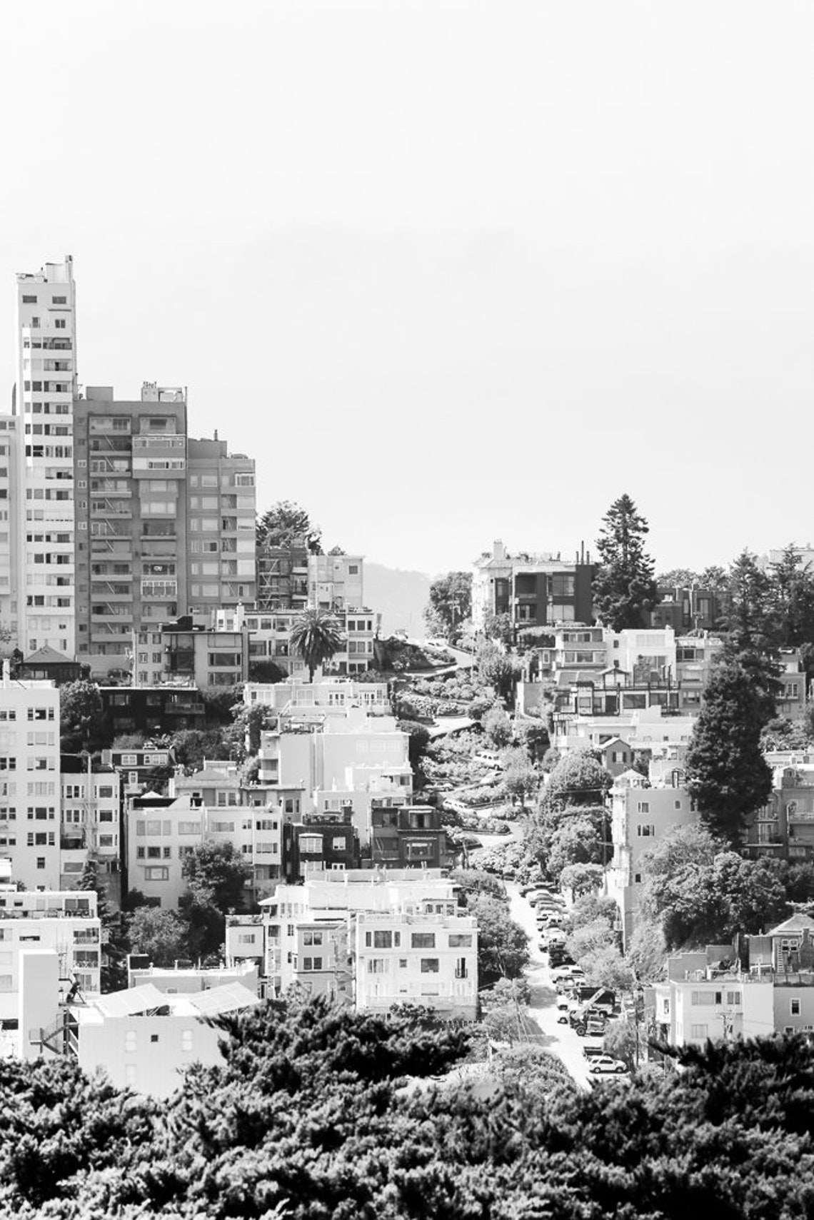 San Francisco Wall Art Lombard Street Photography Print Pick Etsy