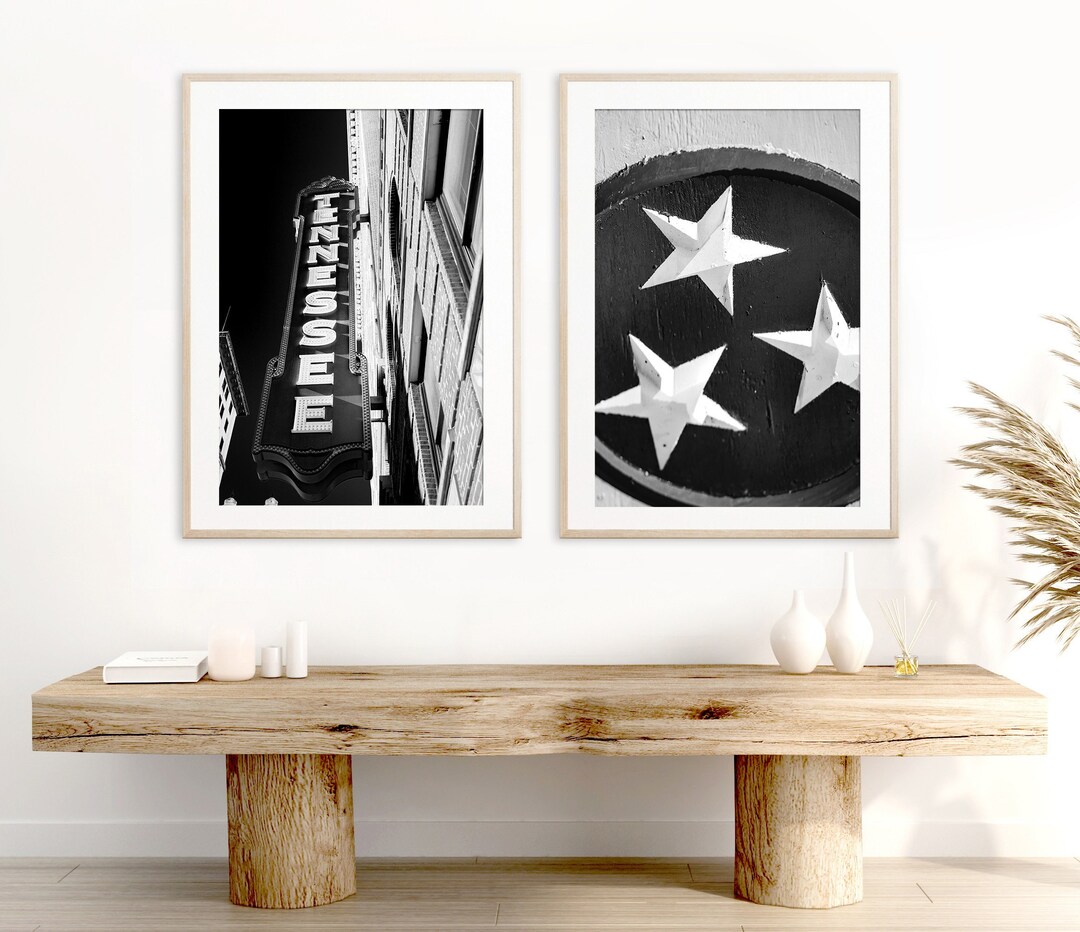 Knoxville Tennessee Wall Art Print Set of 2 Photography Etsy