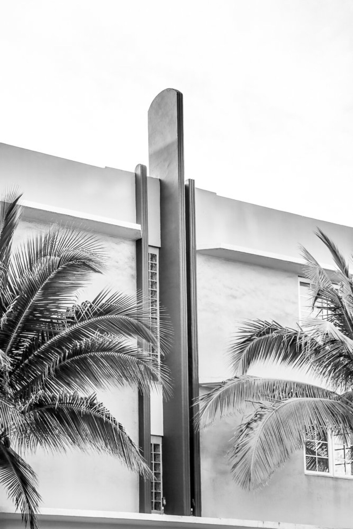 Miami Wall Art Print Set of 3 Art Deco Wall Art South Beach Etsy UK