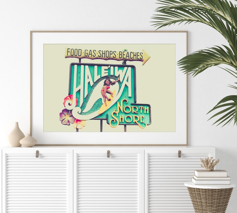 Hawaii Wall Art / Photography Print Unframed / Haleiwa North Etsy
