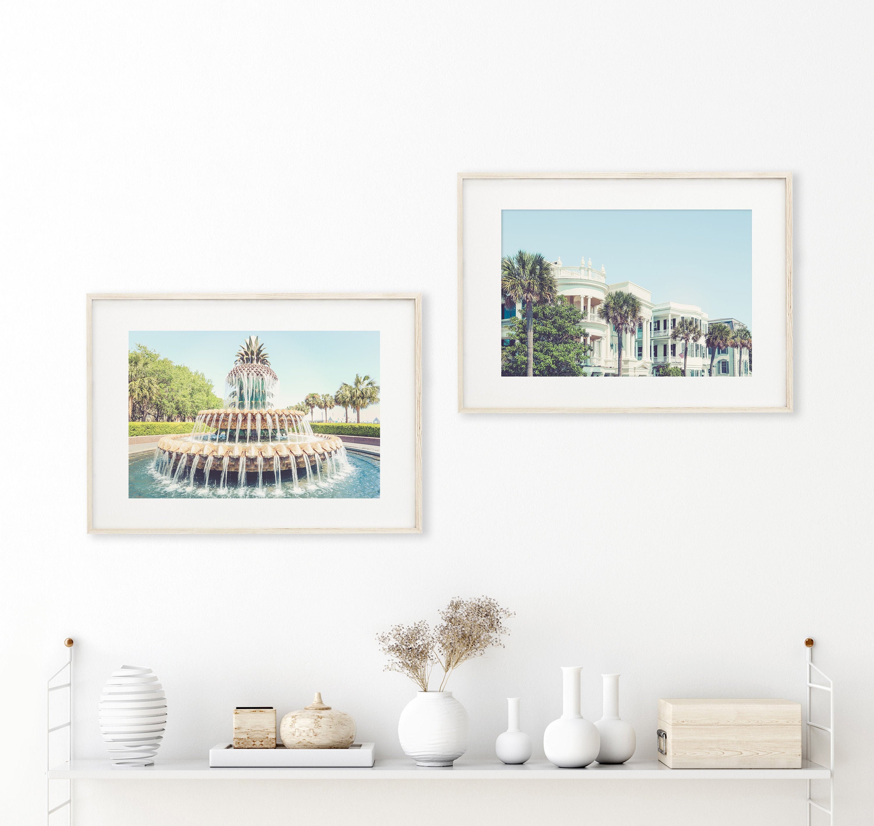 Charleston Wall Art Print Set of 2 Photography Unframed Etsy