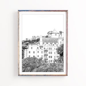 Chateau Marmont photography print.