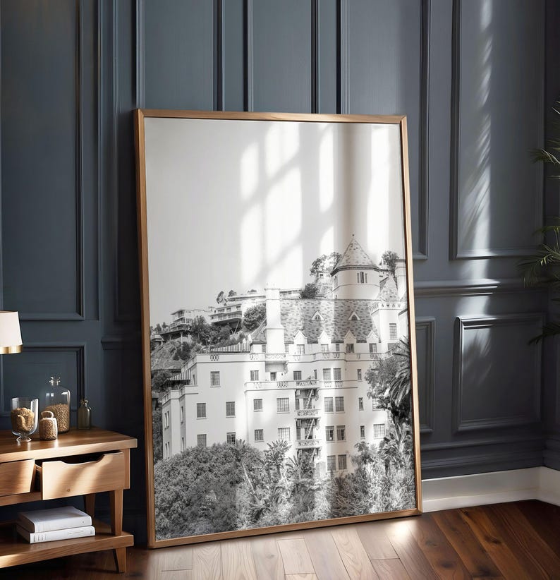Chateau Marmont photography print.